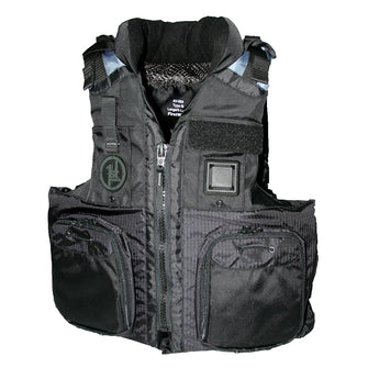 First Watch AV-800 Four Pocket Flotation Vest - Black - Small to Medium | AV-800-BK-S/M