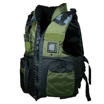 First Watch AV-800 Four Pocket Flotation Vest - OD Green - Small to Medium | AV-800-GN-S/M