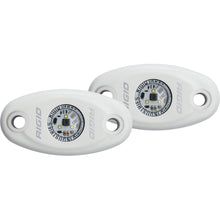 RIGID Industries A-Series White High Power LED Light - Pair - Cool White | 482213