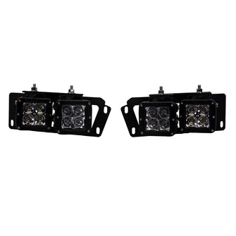 RIGID Industries 2010-2017 Dodge Ram 2500/3500 &amp; 2009-12 Dodge Ram 1500 Fog Light Mount Kit | 46510