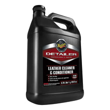 Meguiar&#39;s Detailer Leather Cleaner &amp; Conditioner - 1-Gallon | D18001