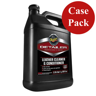 Meguiar&#39;s Detailer Leather Cleaner &amp; Conditioner - 1-Gallon *Case of 4* | D18001CASE