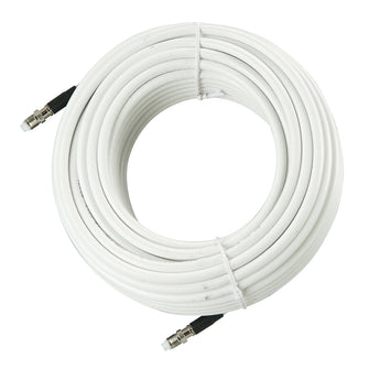 Glomex 6M - 20&#39; RB-8X Coax f/Glomeasy VHF Antennas - White | RA350/6FME