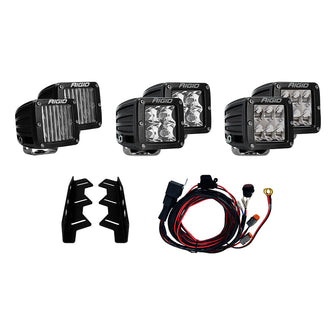 RIGID Industries 2017-2018 Ford Raptor Triple Fog Light Kit | 41610