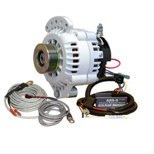 Balmar 621 Series Alternator - Spindle Mount(Single Foot) Charging Kit - K6 Serpentine Pulley - 100A - 12V | 621-VUP-100-K6