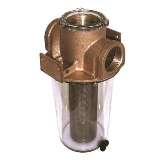 GROCO ARG-500 Series 1/2" Raw Water Strainer w/Stainless Steel Basket | ARG-500-S