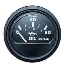 Faria Heavy-Duty 2" Oil Pressure Gauge (80PSI) - Black | 23004