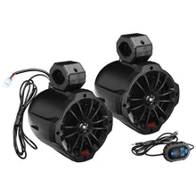 Boss Audio 6.5" B62ABT Amplified Waketower Speakers - Matte Black - 750W | B62ABT