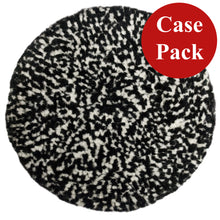 Presta Wool Compounding Pad - Black &amp; White Heavy Cut - *Case of 12* | 890146CASE