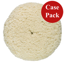 Presta Rotary Wool Buffing Pad - White Heavy Cut - *Case of 12* | 810176CASE