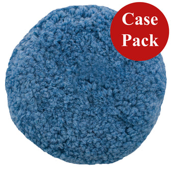 Presta Rotary Blended Wool Buffing Pad - Blue Soft Polish - *Case of 12* | 890144CASE