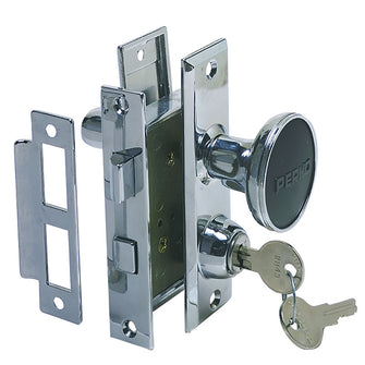 Perko Mortise Lock Set w/Bolt | 0927DP0CHR