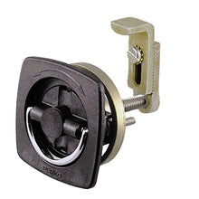 Perko Flush Latch - Non-Locking - 2.5" x 2.5" w/Offset Adjustable Cam Bar | 0932DP2BLK