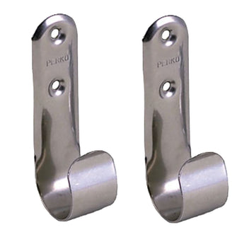 Perko Stainless Steel Boat Hook Holders - Pair | 0492DP0STS