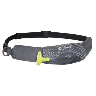 Onyx M-16 Manual Inflatable Belt Pack (PFD) - Grey | 130900-701-004-19