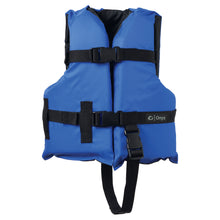 Onyx Nylon General Purpose Life Jacket - Child 30-50lbs - Blue | 103000-500-001-12