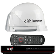 KING DISH&reg; Tailgater&reg; Satellite TV Antenna Bundle w/DISH&reg; Wally&reg; HD Receiver &amp; Cables | DT4450