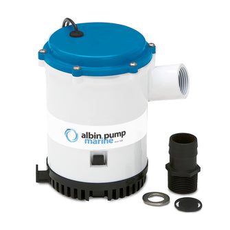 Albin Pump Bilge Pump Heavy Duty 1750 GPH - 12V | 01-03-011