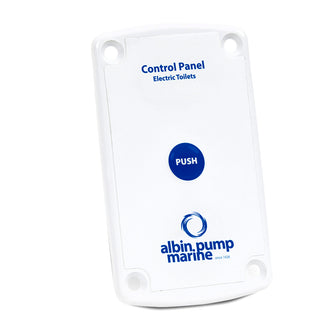 Albin Pump Marine Control Panel Standard Electric Toilet | 07-66-023