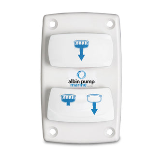 Albin Pump Marine Control Silent Electric Toilet Rocker Switch | 07-66-025