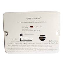Safe-T-Alert Combo Carbon Monoxide Propane Alarm - Flush Mount - Mini - White | 25-742-WHT