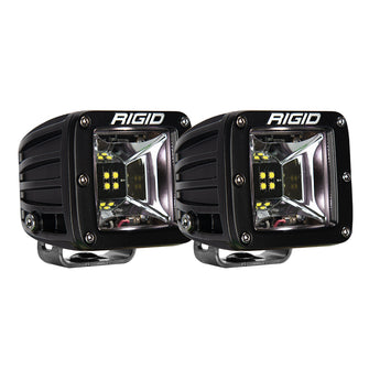 RIGID Industries Radiance Scene Lights - Surface Mount Pair - Black w/White LED Backlight | 68200