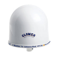 Glomex 10" Dome TV Antenna w/Auto Gain Control &amp; Mount | V9126AGC