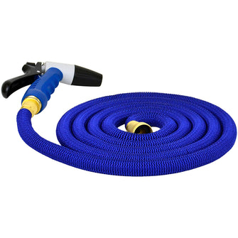 HoseCoil Expandable 25&#39; Hose w/Nozzle &amp; Bag | HCE25K