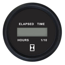 Faria Euro Black 2" Digital Hourmeter Gauge | 12835