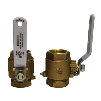 GROCO 1/4" NPT Bronze In-Line Ball Valve | IBV-250