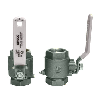 GROCO 1/4" NPT #316 Stainless Steel In-Line Ball Valve | IBV-250-S