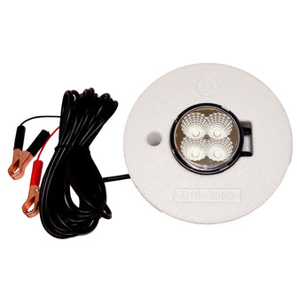 Hydro Glow FFL12 Floating Fish Light w/20&#39; Cord - LED - 12W - 12V - White | FFL12W