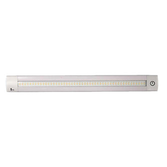 Lunasea Adjustable Linear LED Light w/Built-In Dimmer - 12" Length, 12VDC, Warm White w/ Switch | LLB-32KW-01-00