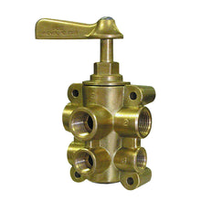 GROCO 6-Port NPT Bronze Fuel Valve 1/2" Main - 3/8" Return | FV-65038