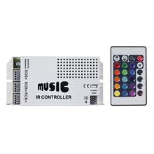 HEISE Sound Activated RGB Controller w/IR Remote | HE-RGBSAC-1