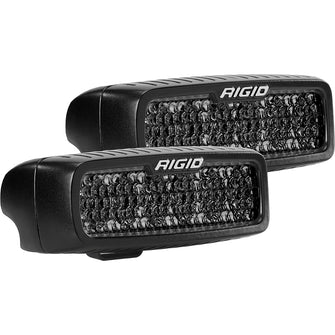 RIGID Industries SR-Q Series PRO Spot Diffused Midnight Surface Mount - Pair | 905513BLK