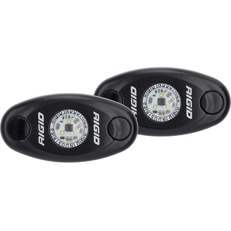 RIGID Industries A-Series Low Power Black Housing/White Light - Pair | 482033