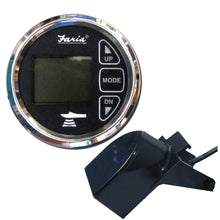 Faria Chesapeake Black 2" Dual Depth &amp; Temp Sounder w/Transom Mount Transducer | 13752