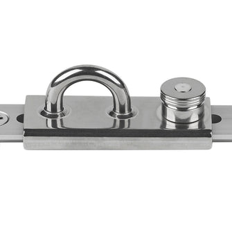 Schaefer Stainless 1-1/4" T-Track Slider - Eye Slide/Lined | 72-49