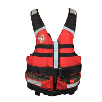 First Watch SWV-100 Rescue Swimmers&#39; Vest - Red/Black | SWV-100-RD-U