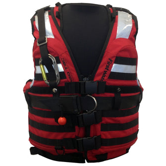 First Watch HBV-100 High Buoyancy Rescue Vest - Hi-Vis Yellow - Medium to XL | HBV-100-RD-M-XL