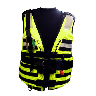 First Watch HBV-100 High Buoyancy Rescue Vest - Hi-Vis Yellow - Medium to XL | HBV-100-HV-M-XL