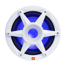 JBL 10" Marine RGB Passive Subwoofer - White Stadium Series | STADIUMMW1000AM