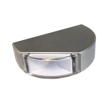 Lumitec Surface Mount Navigation Light - Classic Aluminum - Starboard Green | 101578