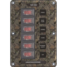 Blue Sea 4325 Circuit Breaker Switch Panel 6 Position - Camo | 4325