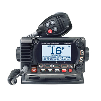 Standard Horizon GX1800G Fixed Mount VHF w/GPS - Black | GX1800GB