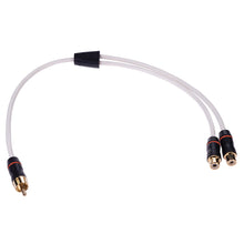 FUSION Performance RCA Cable Splitter - 1 Male to 2 Female - .9&#39; | 010-12622-00