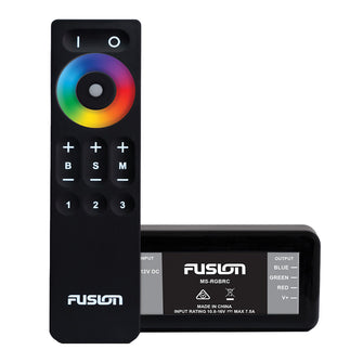 FUSION MS-RGBRC RGB Lighting Control Module w/Wireless Remote Control | 010-12850-00