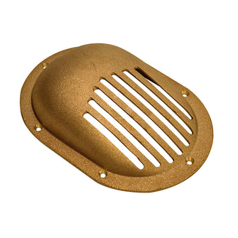 GROCO Bronze Clam Shell Style Hull Strainer w/Mount Ring f/Up To 1" Thru Hull | SC-1000