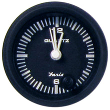 Faria Euro Black 2" Clock - Quartz (Analog) | 12825